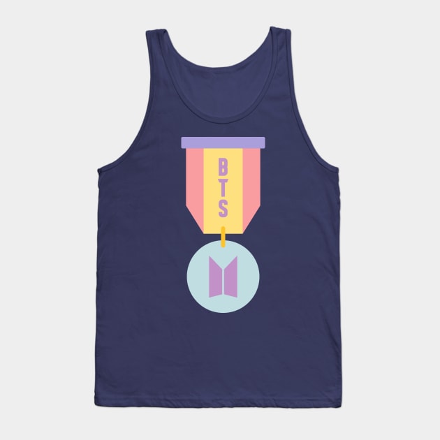 BTS pastel medal Tank Top by Oricca